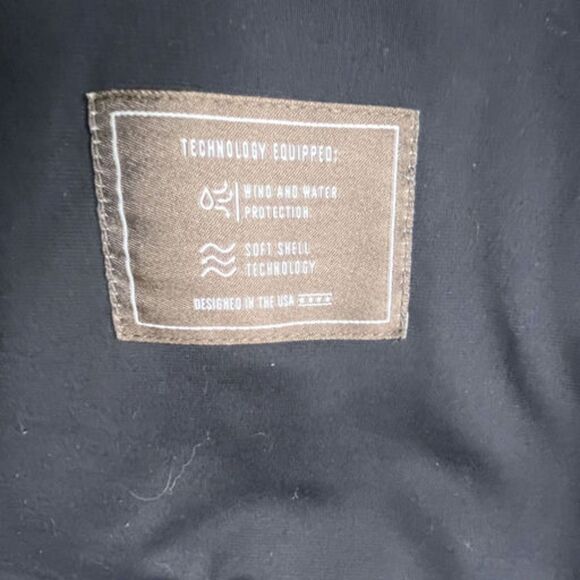 Ariat Men’s XXL Gray Soft Shell Jacket Wind Water Resistant Full Zip Stretch - Picture 11 of 13